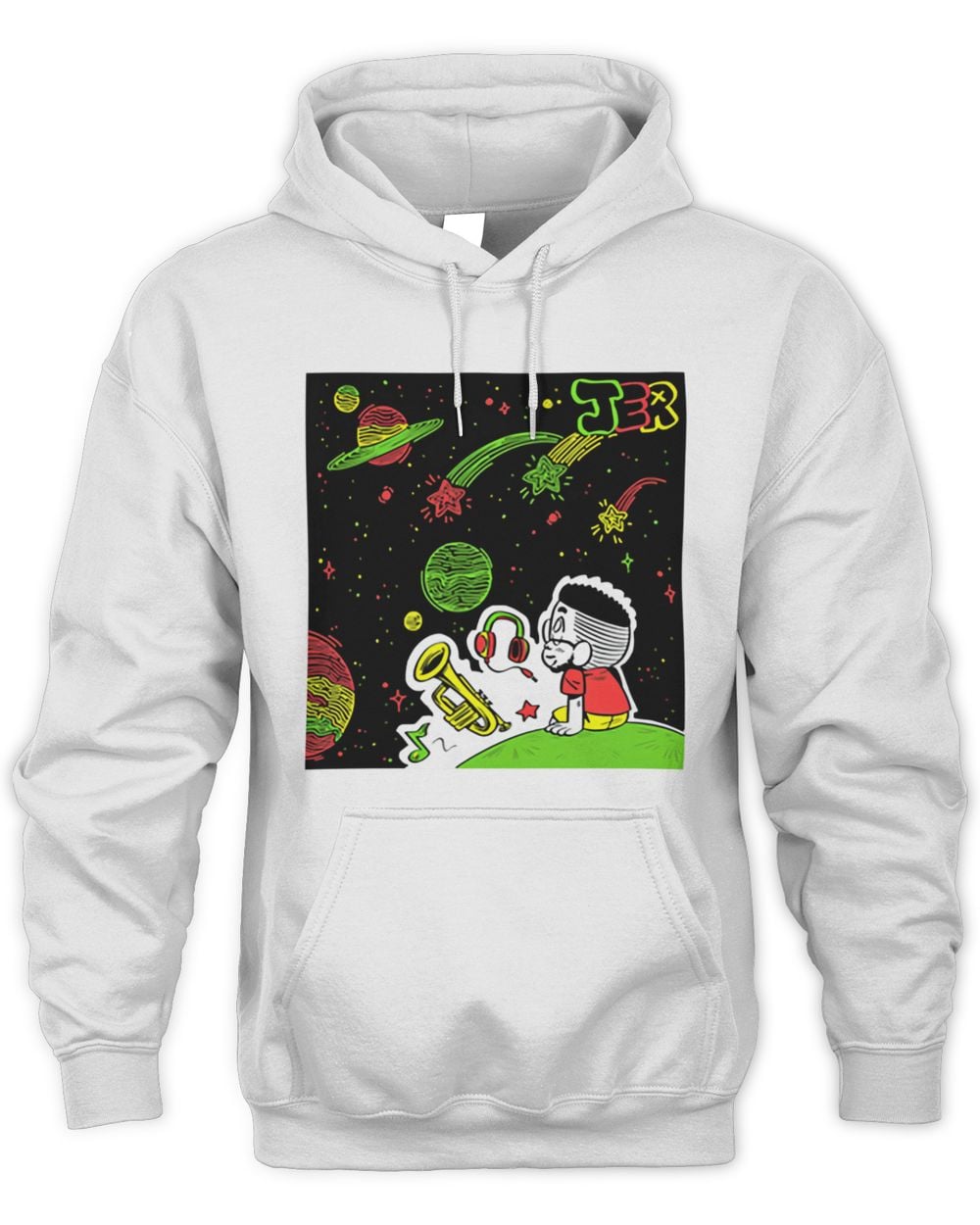 JER Sparkle Hoodie Sweatshirt