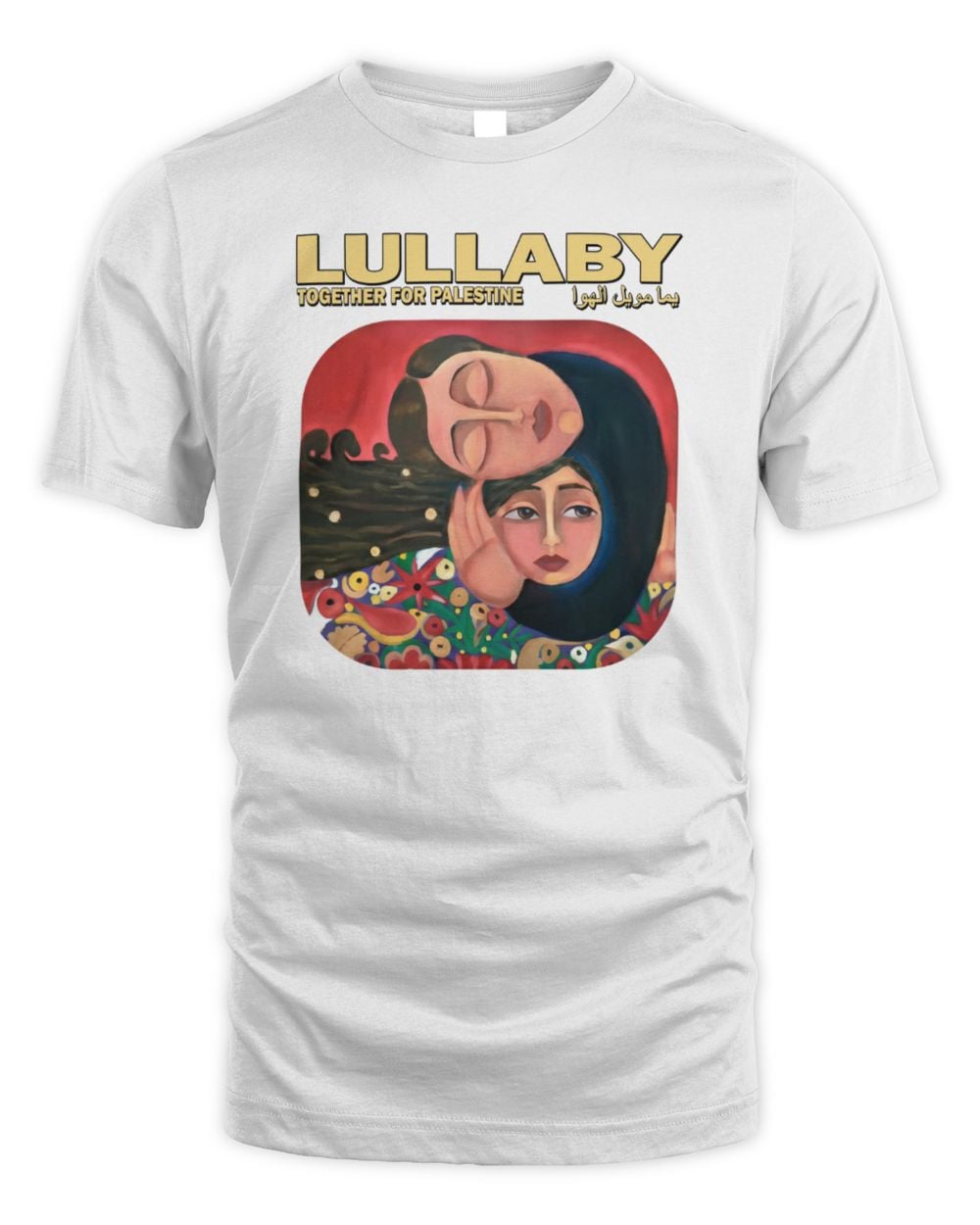 Together For Palestine Lullaby White T-Shirt