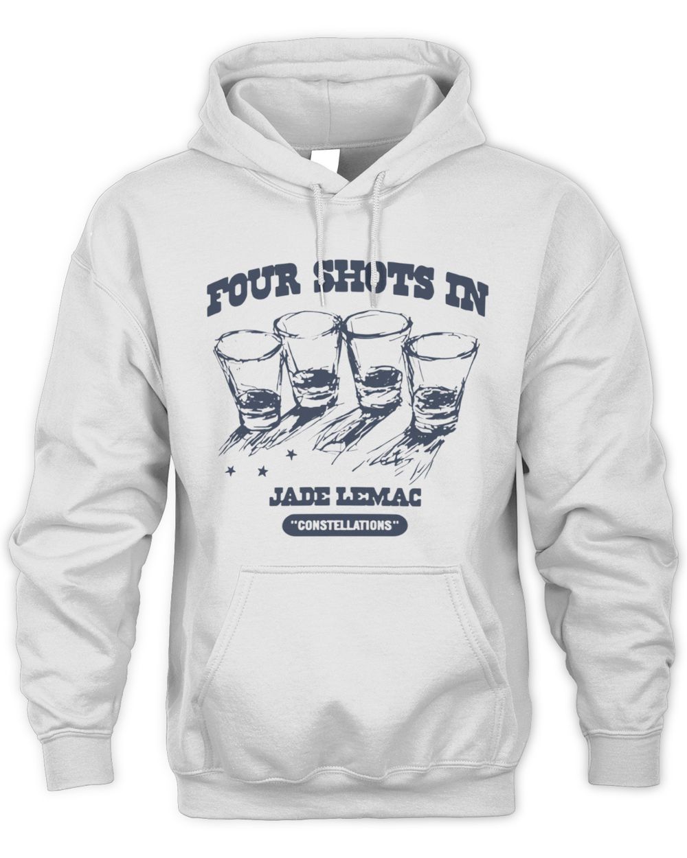 Jade LeMac Four Shots In Hoodie Sweatshirt