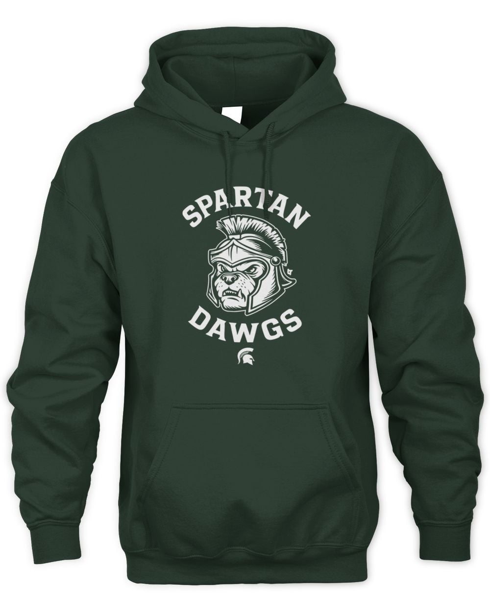 Spartan Dawgs Michigan State Spartans Basketball Hoodie Green