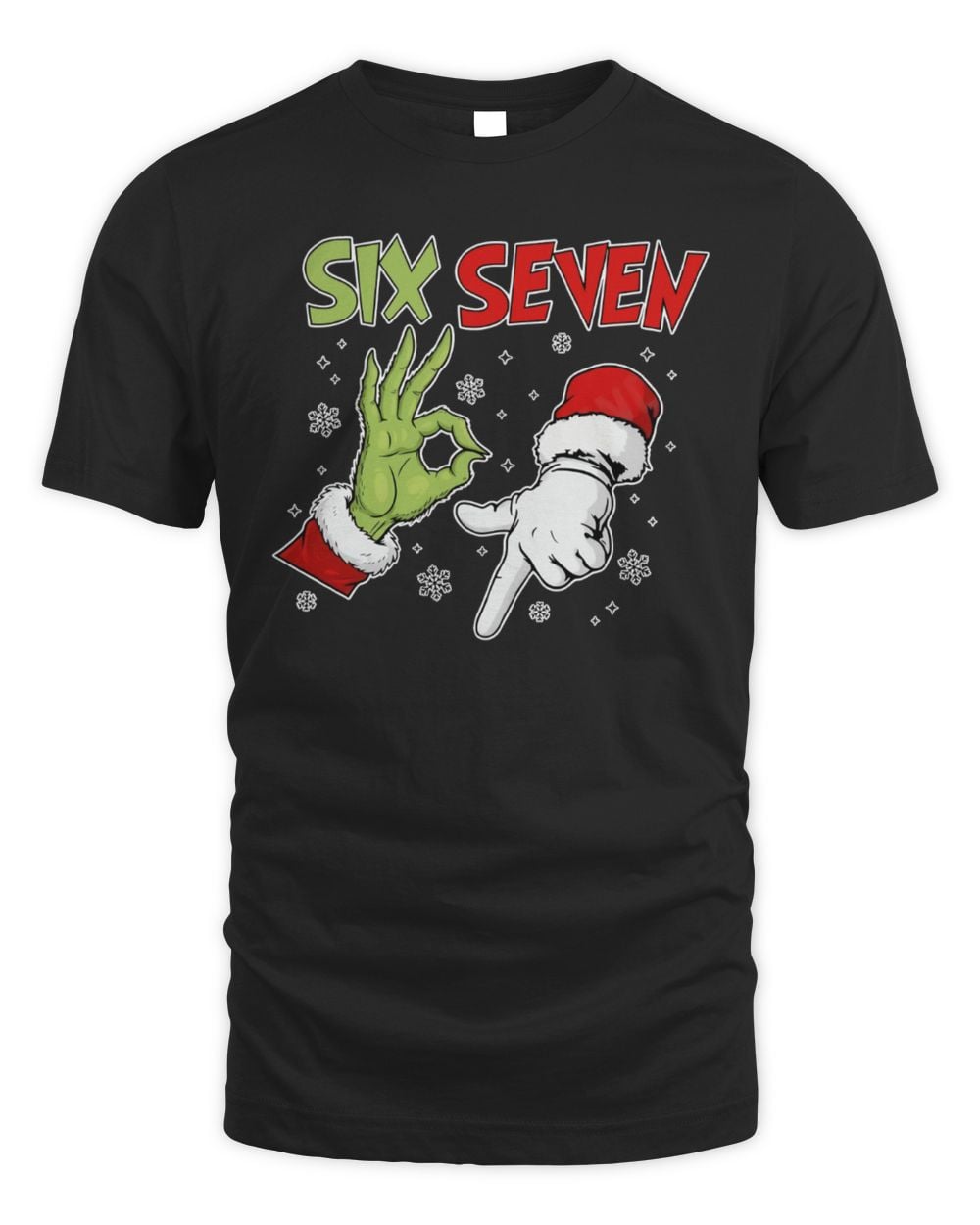Six Seven Black T-Shirt