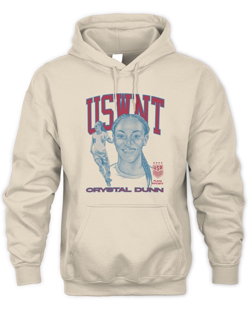 Playa Society USWNT Crystal Dunn Hoodie Sweatshirt