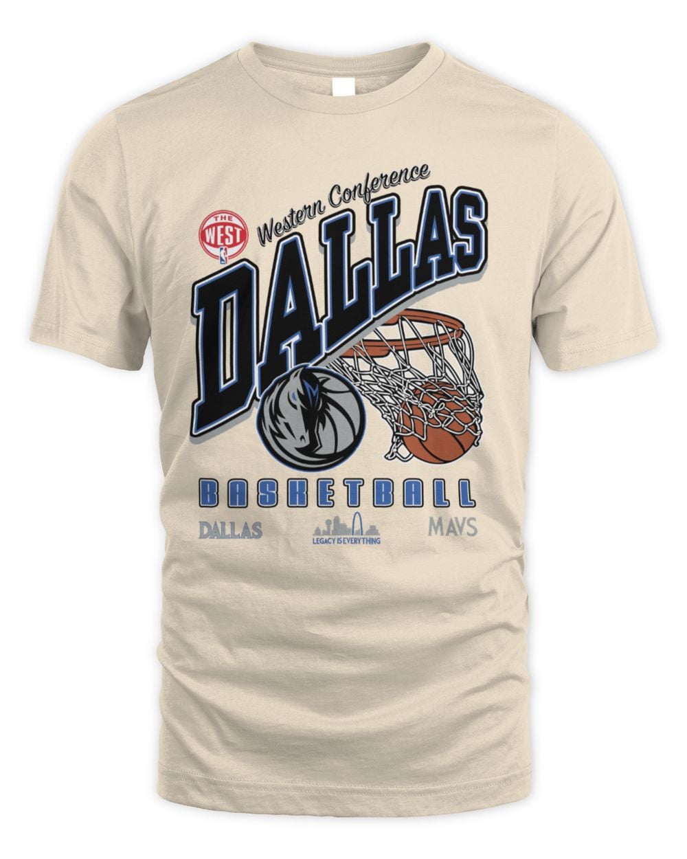 Dallas Mavericks 2025 City Edition Stone T-Shirt