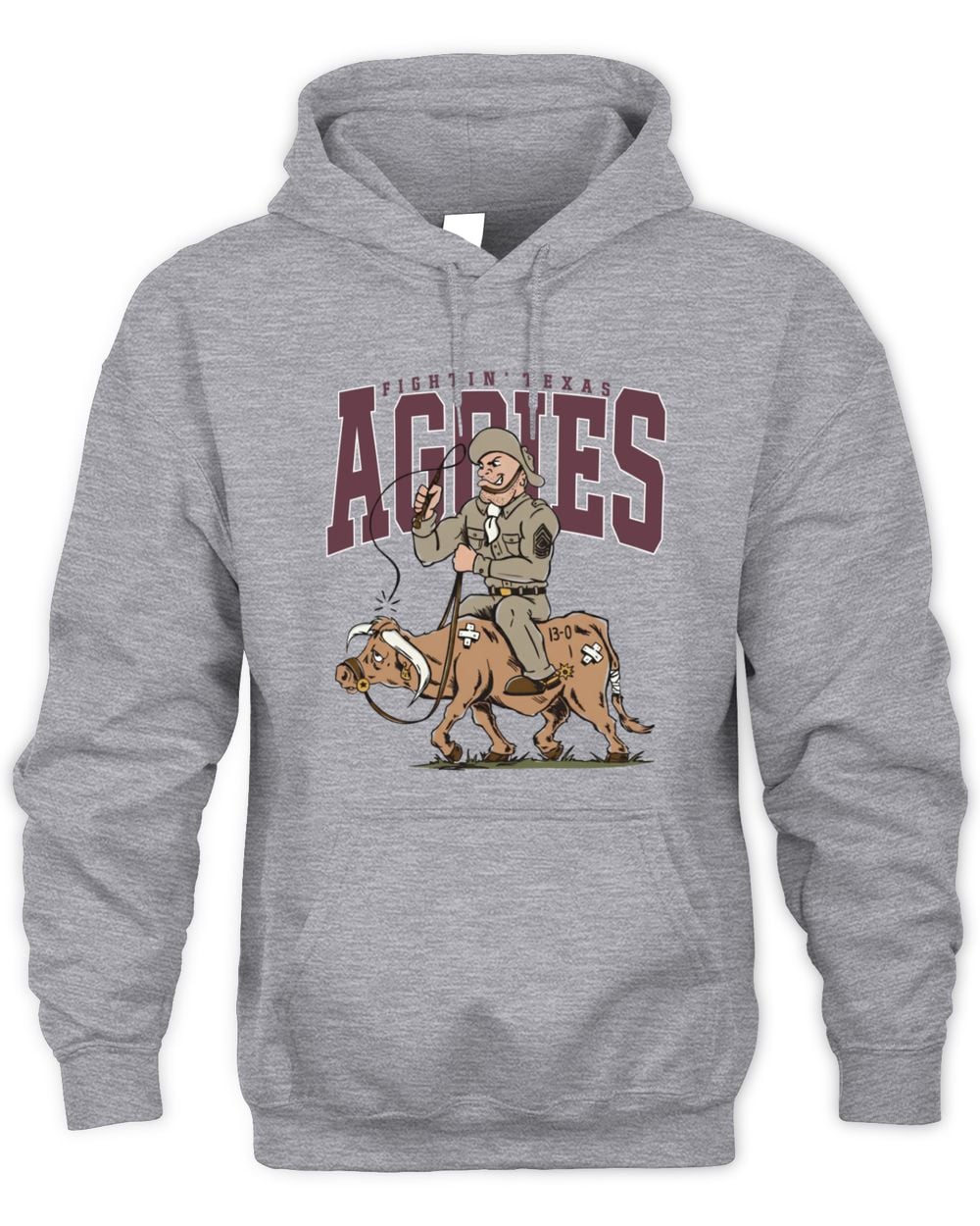 Texas A&M Fightin' Sarge t.u. Hoodie Sweatshirt