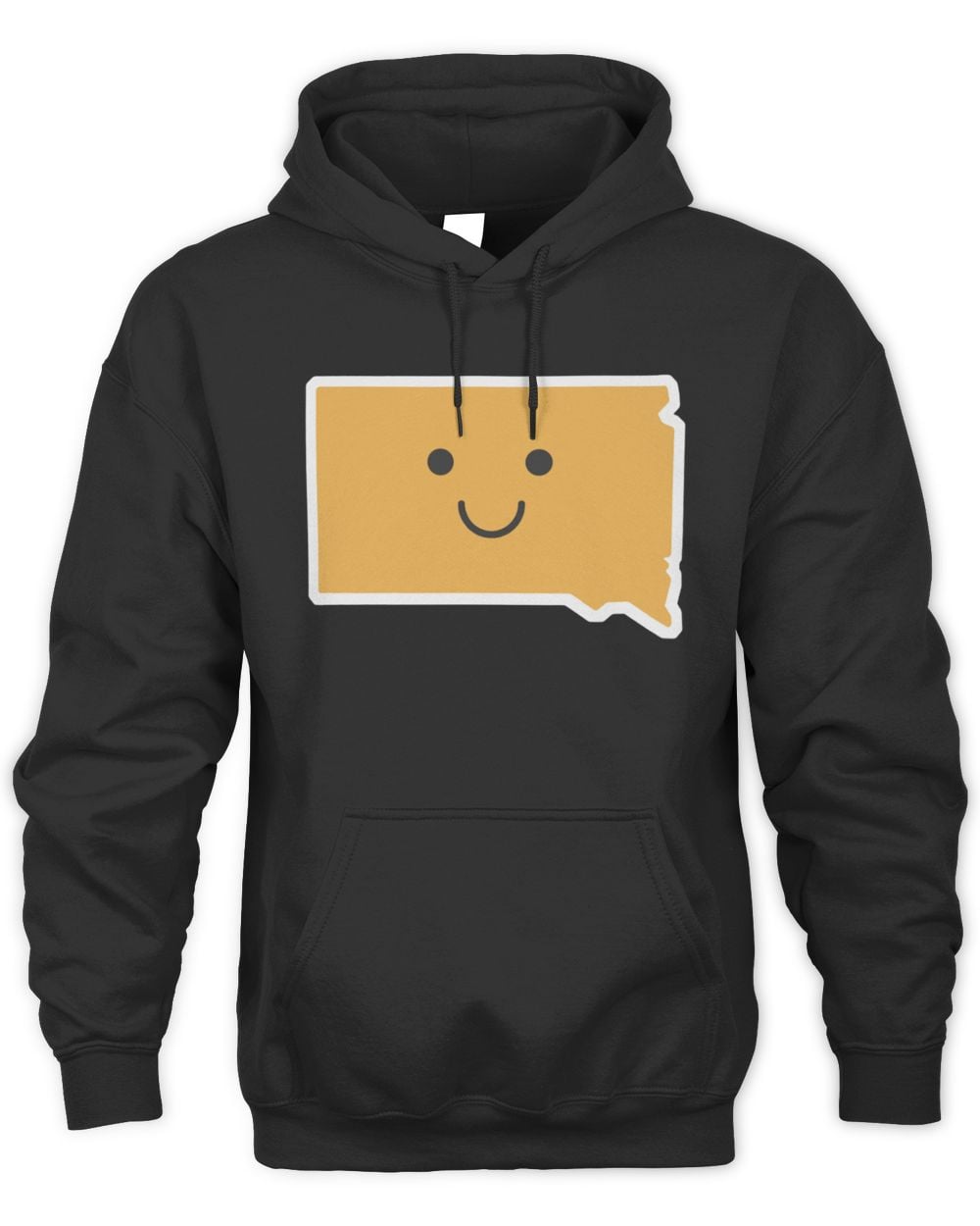 South Dakota Smiley Face Hoodie Sweatshirt