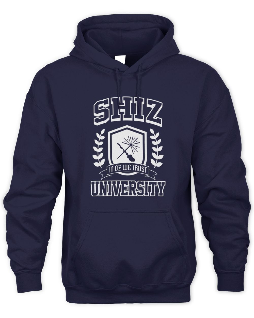 Charlie Hustle Shop Shiz University Navy Hoodie Sweatshirt