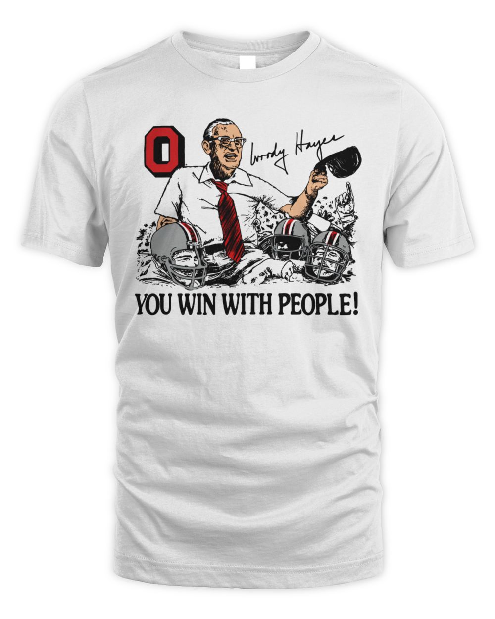 Ohio State Woody Hayes Signature Tee Shirt
