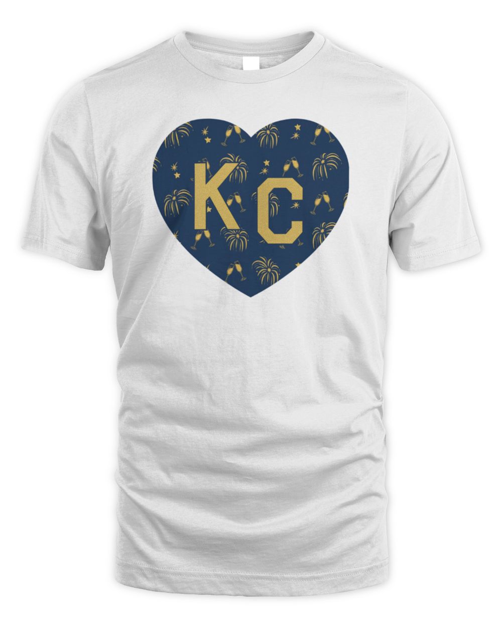 Charlie Hustle Shop NYE KC Heart Tee