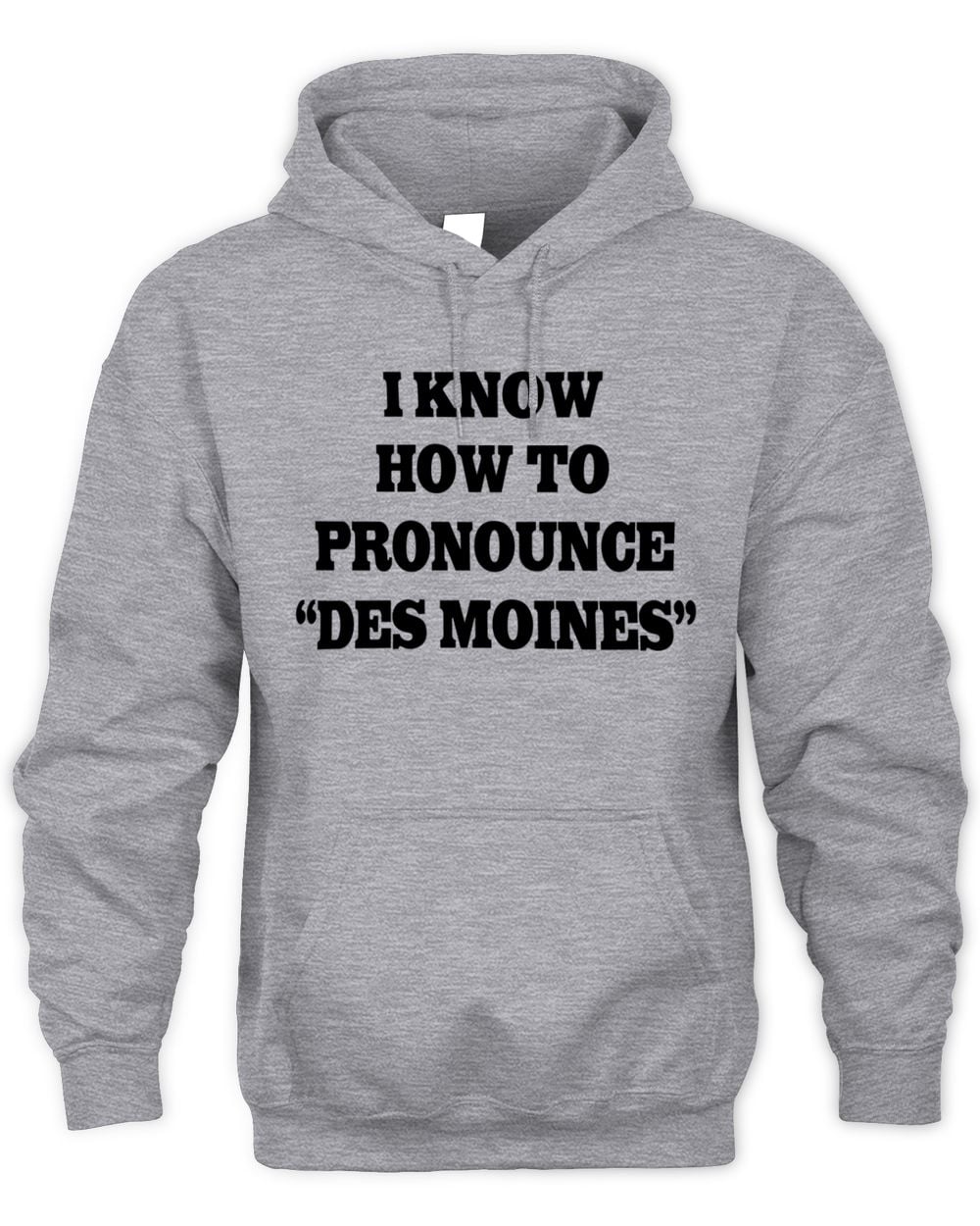 I Know How To Pronounce Des Moines Hoodie