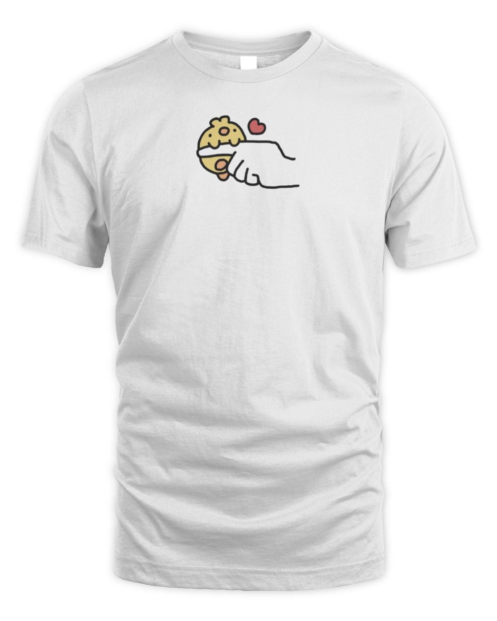 KennysGifs Store Handy Birb Tshirt White