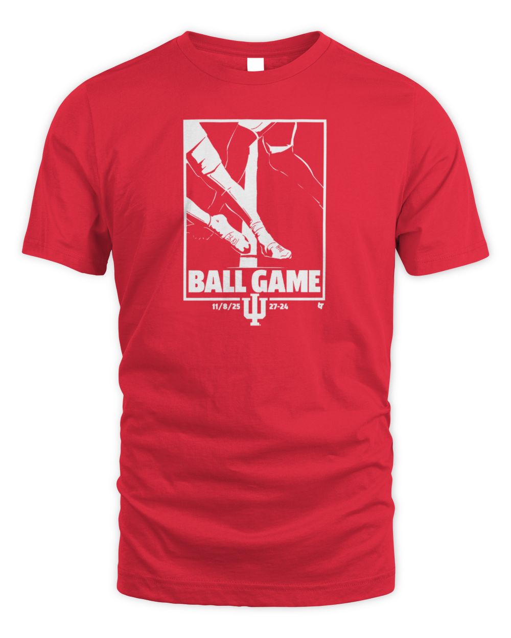 Indiana Hoosiers Breaking T Omar Cooper Jr. - Ball Game NIL T-Shirt
