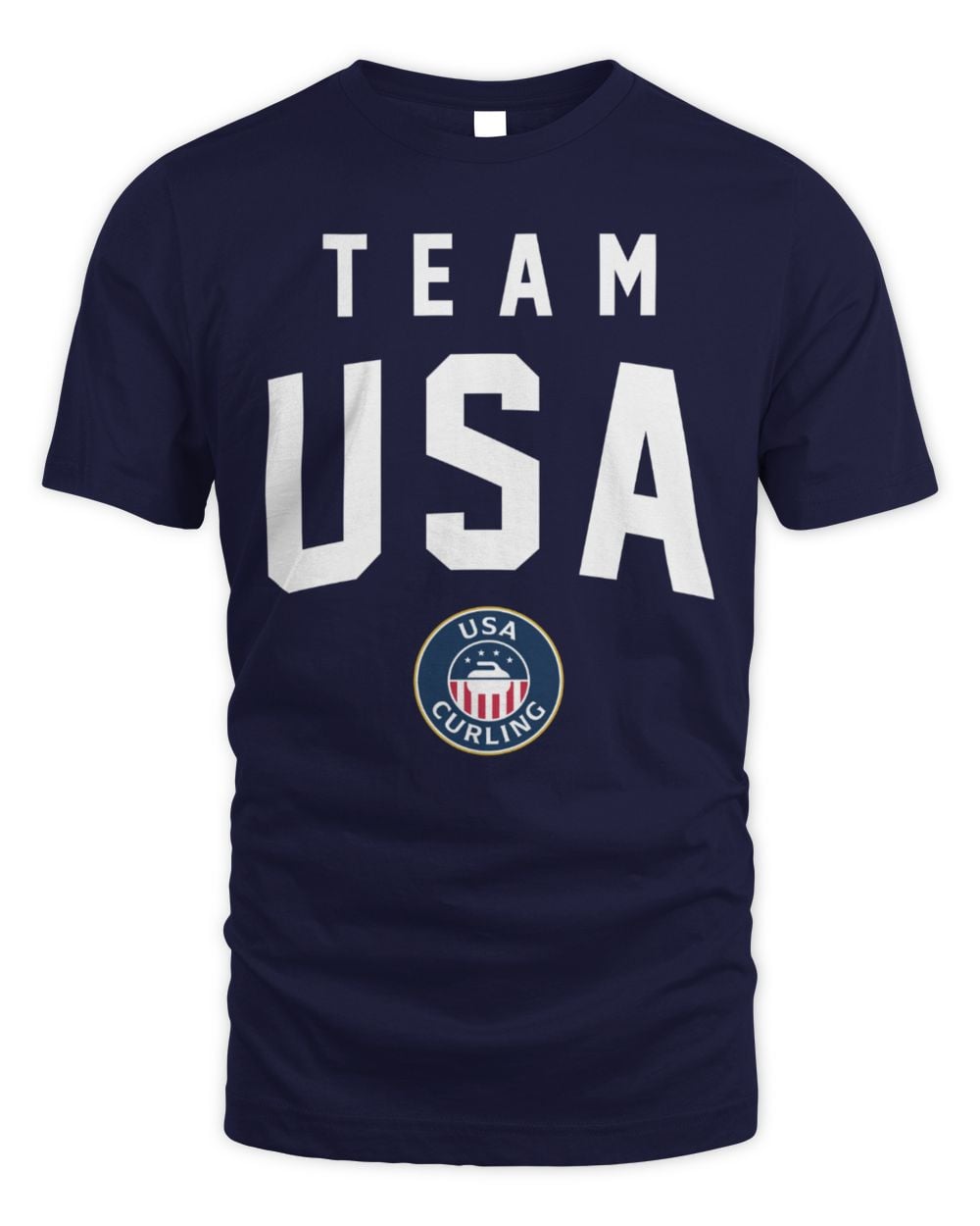 Men's Navy Team USA Curling Legacy T-Shirt