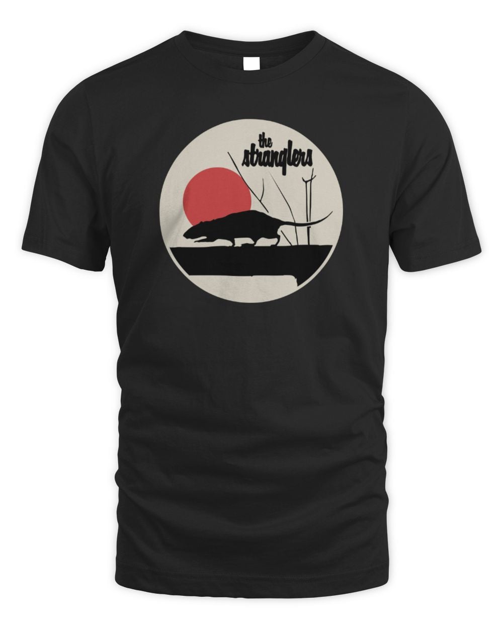 Stranglers Rattus Of The Rising Sun Black T-Shirt
