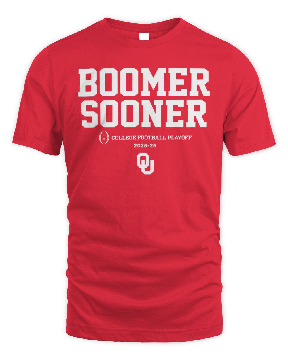 Oklahoma Football Boomer Sooner 2025 CFP Tee Shirt
