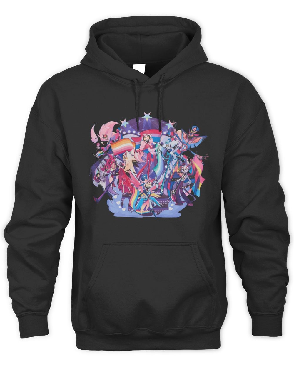Hazbin Hotel Merch Pride 2025 Cast Official Hoodie Sweatshirt