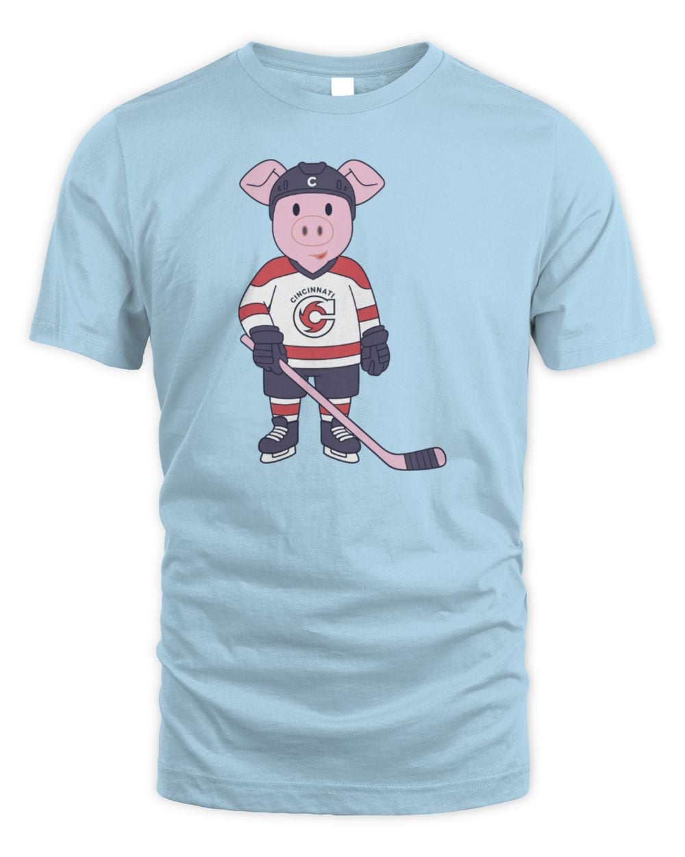 Cincy Shirts Shop Mom, Dad, Choppy! Puck Chop Mascot Tee