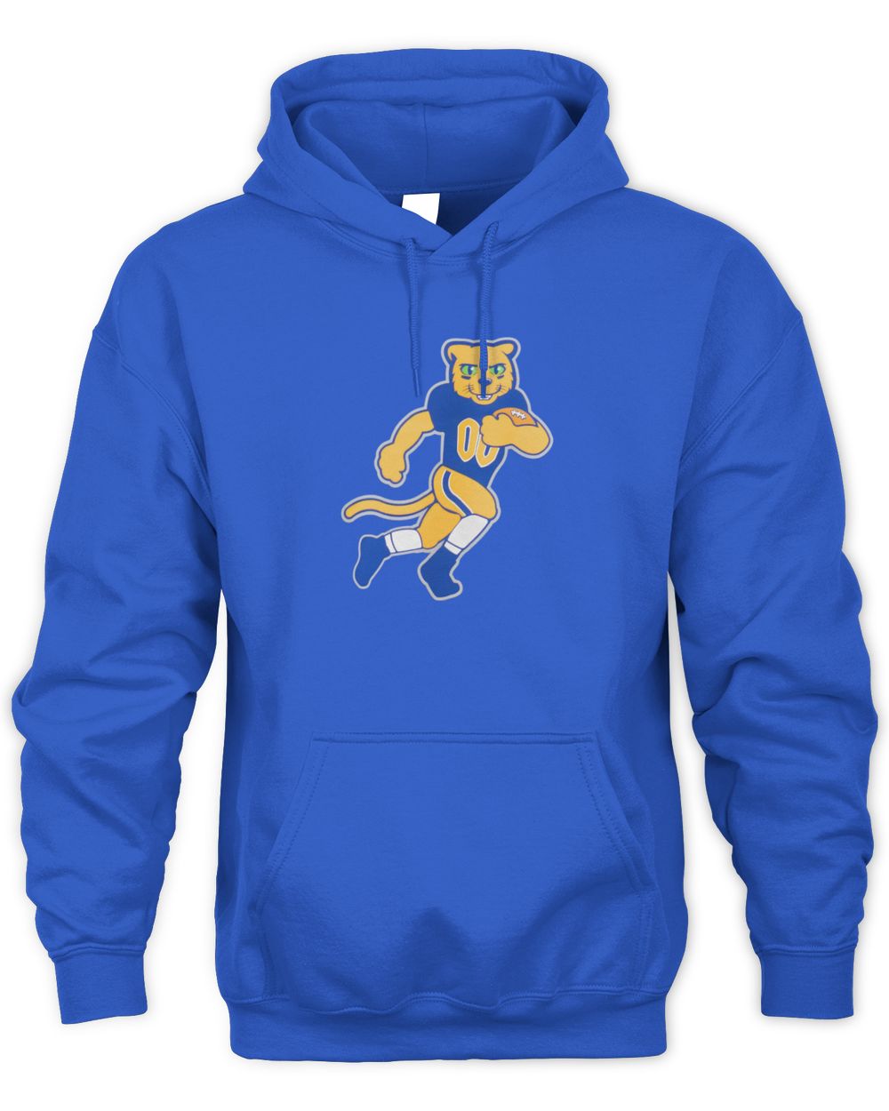 Pitt Panthers Blue Football Roc Hoodie Sweatshirt