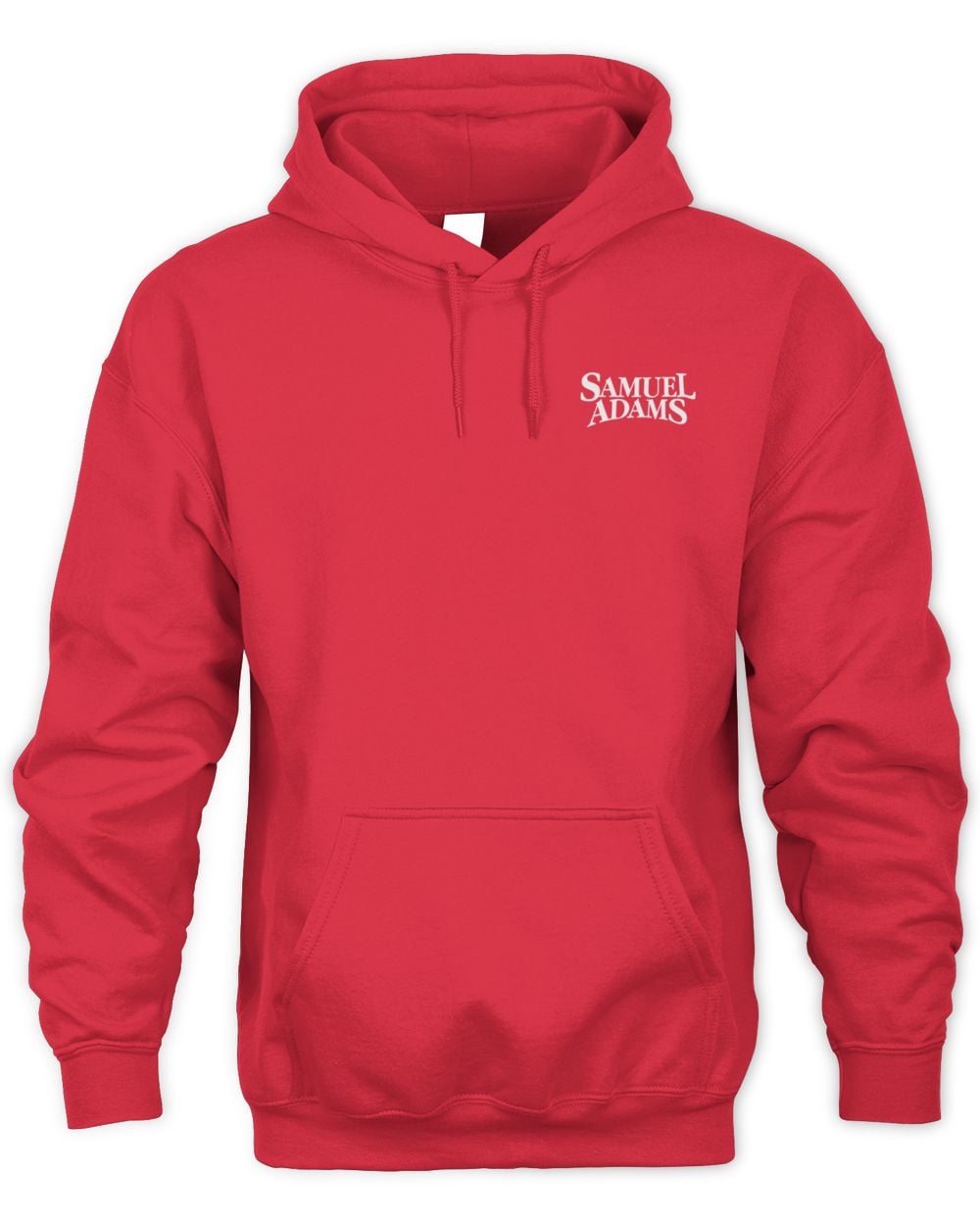 Samuel Adams Merch Red Home Of The Boston Lager Hoodie Sweatshirt