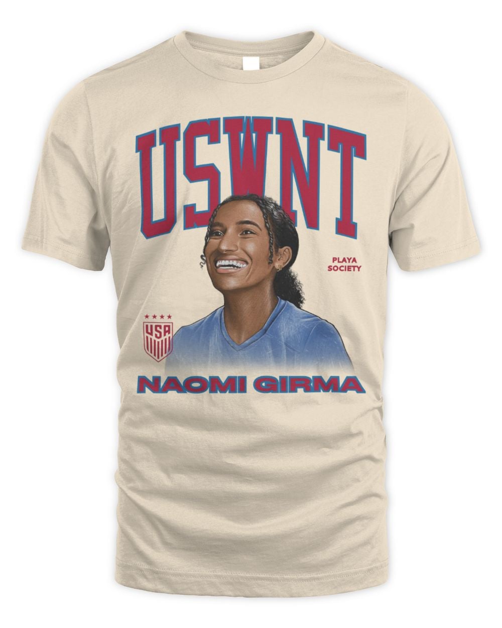 Playa Society USWNT Naomi Girma T-Shirt
