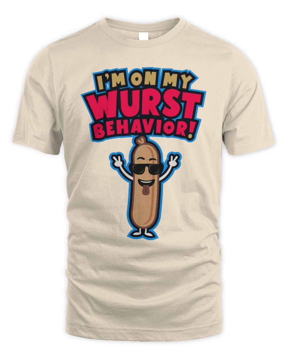 Jonas Brothers I'm On My Wurst Behavior Tee