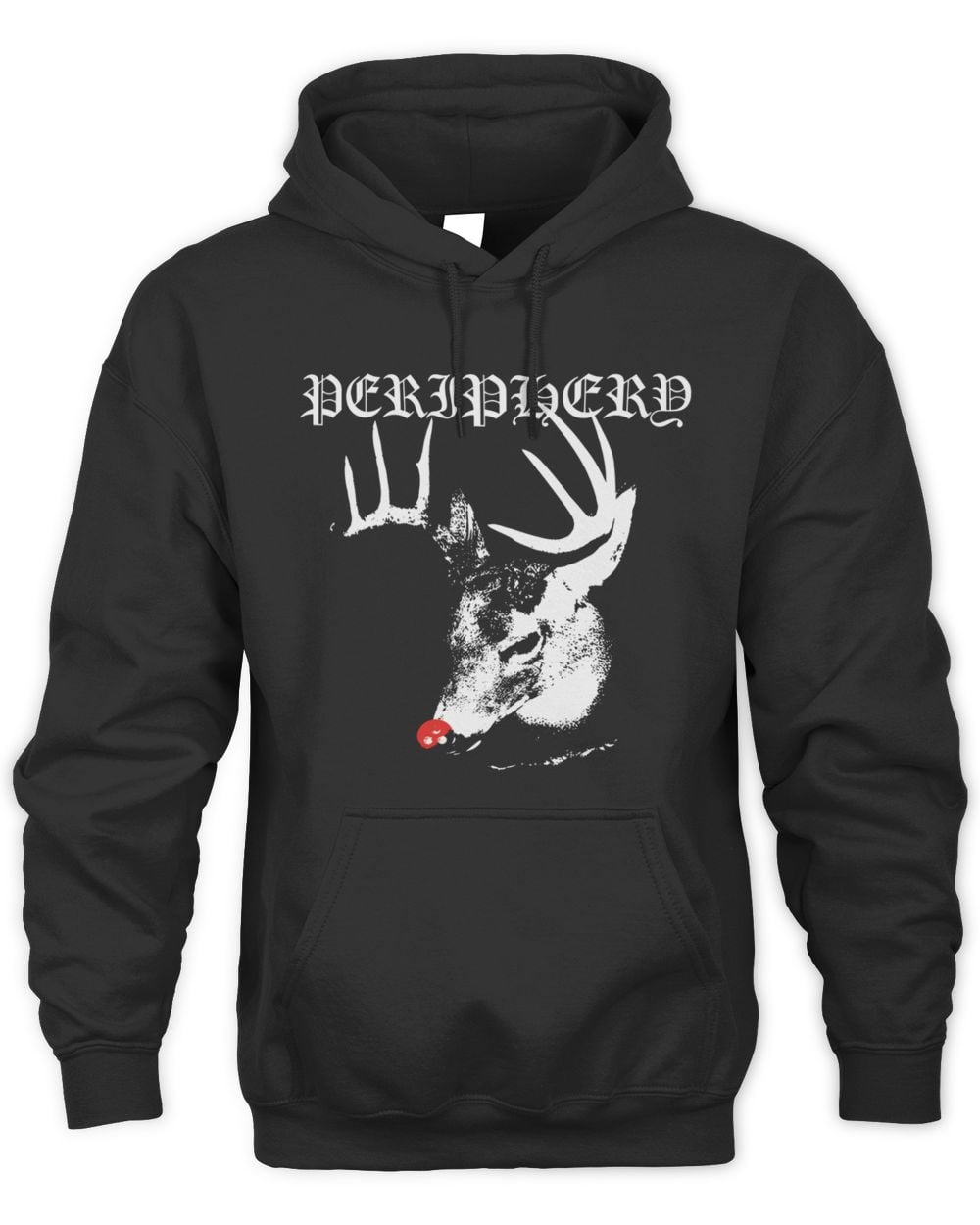 Periphery Reindeer Black Hoodie Sweatshirt