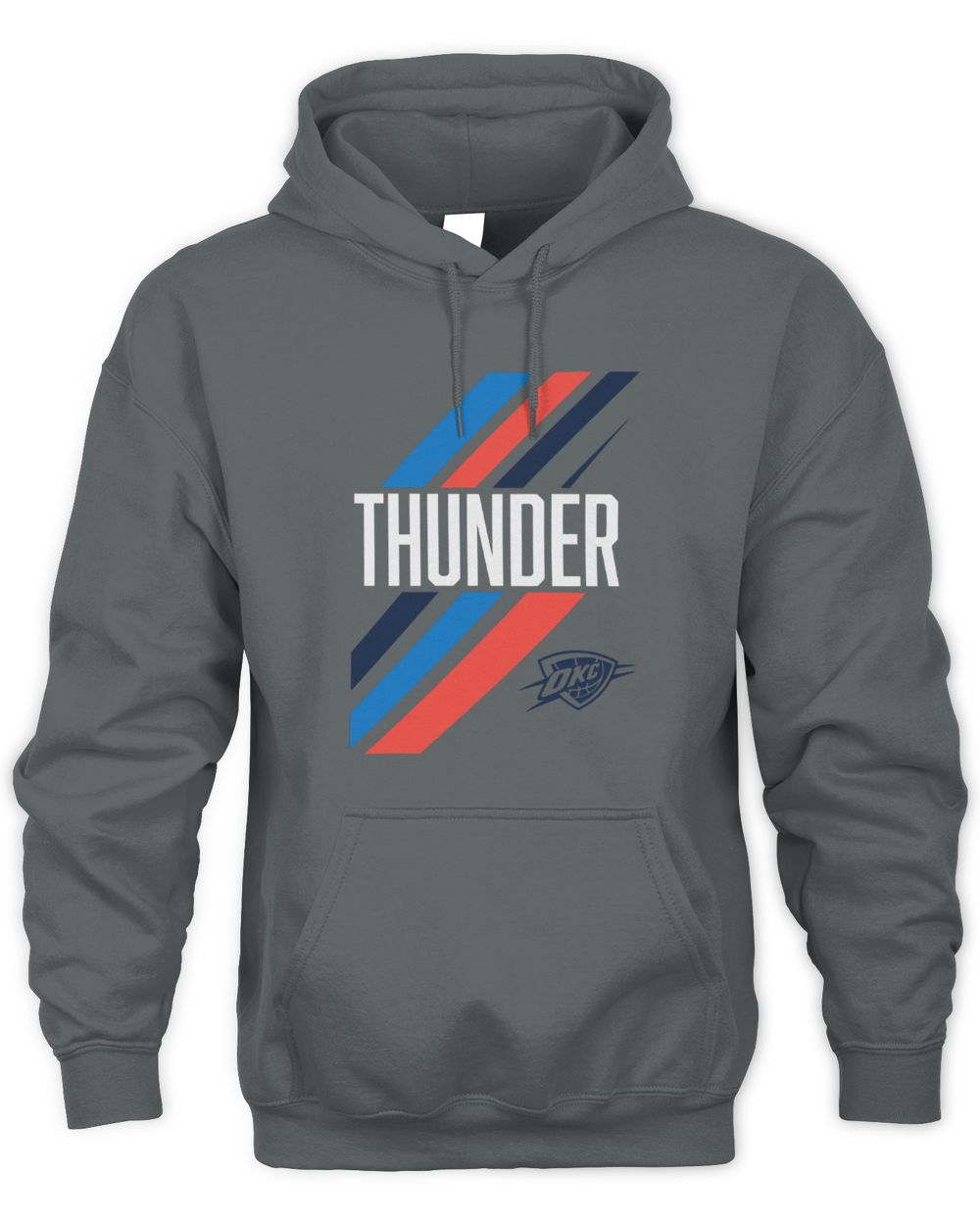 OKC Thunder Abstract Motion Hoodie Sweatshirt