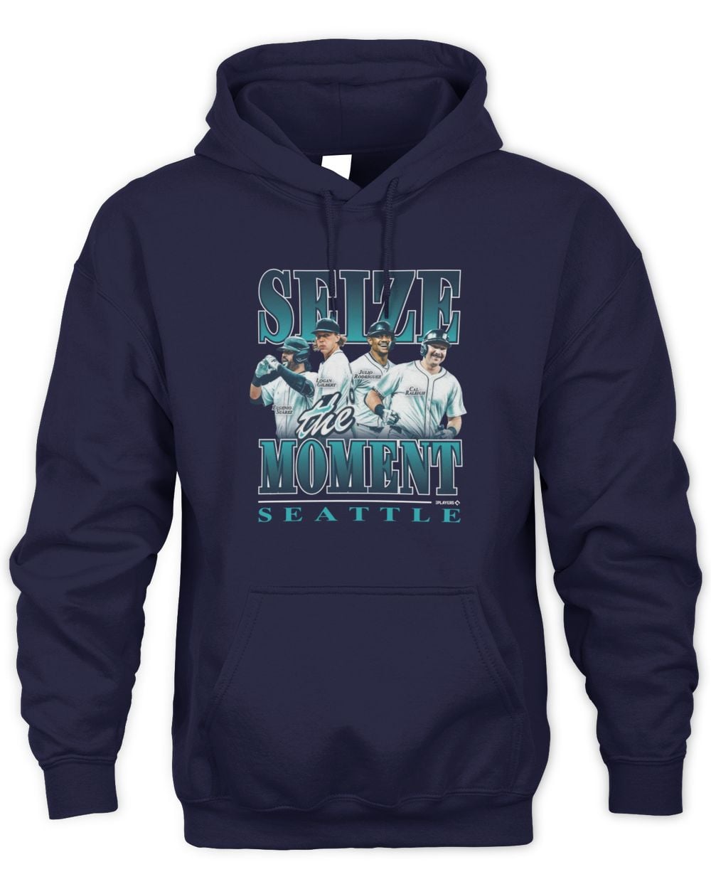In The Clutch Shop Seize The Moment Seattle Hoodie Navy