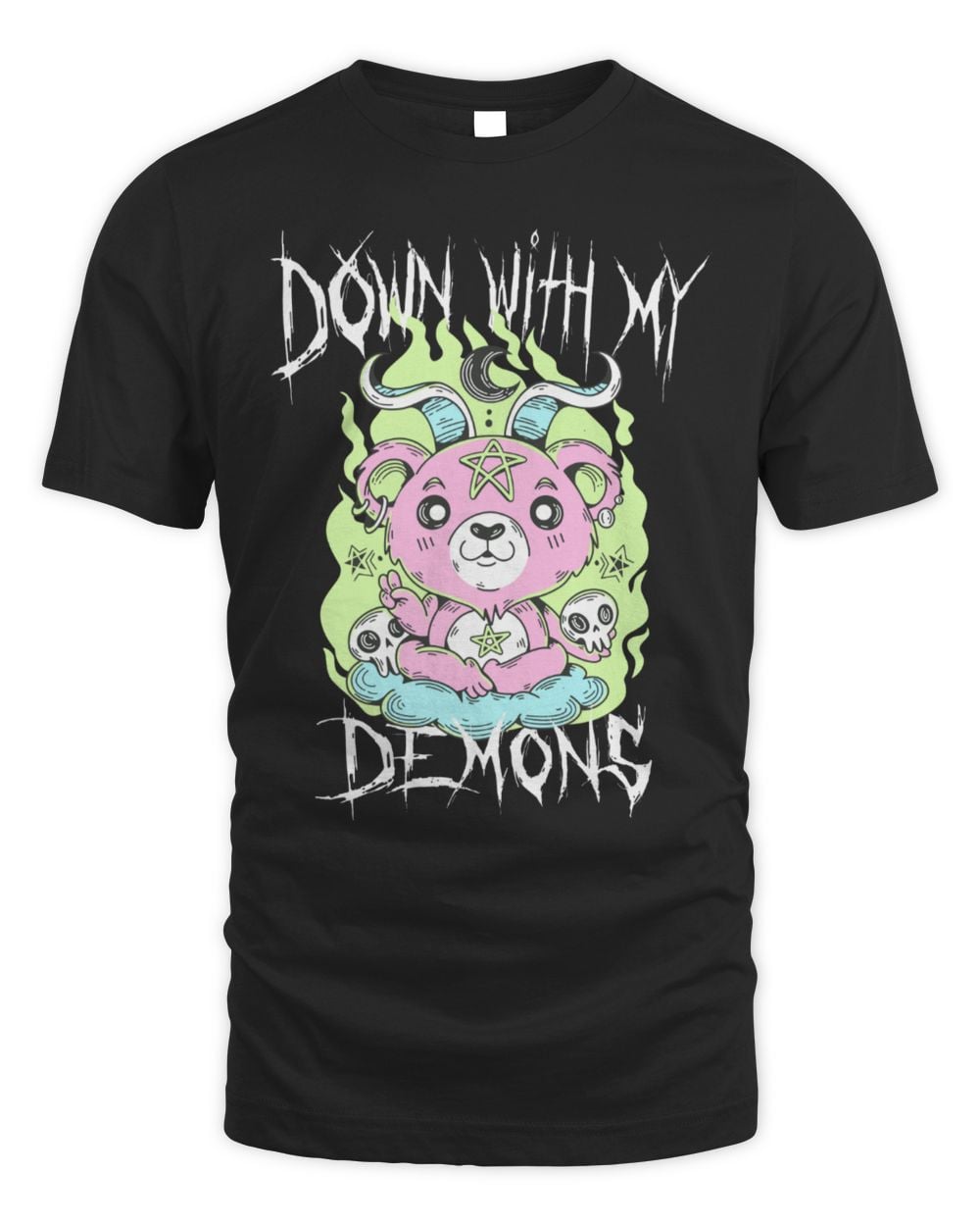 Devilry Clothing Down With My Demons T-Shirt