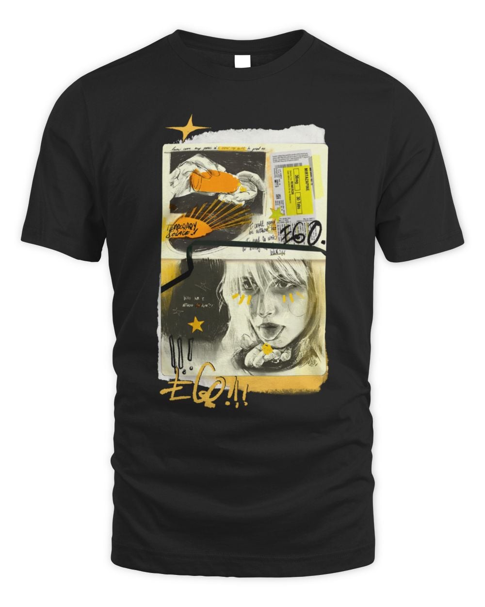 Hayley Williams Ego Black Tee