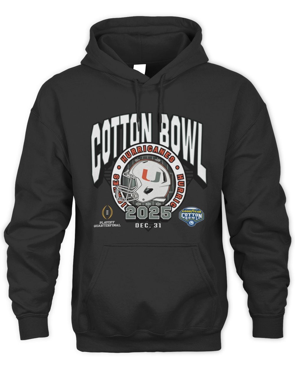 Miami 2025 Cotton Bowl Hoodie Sweatshirt