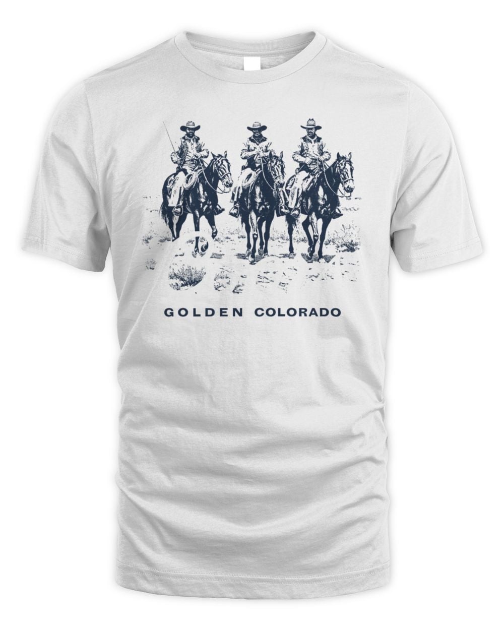 Coors Golden Colorado Three Cowboys T-Shirt