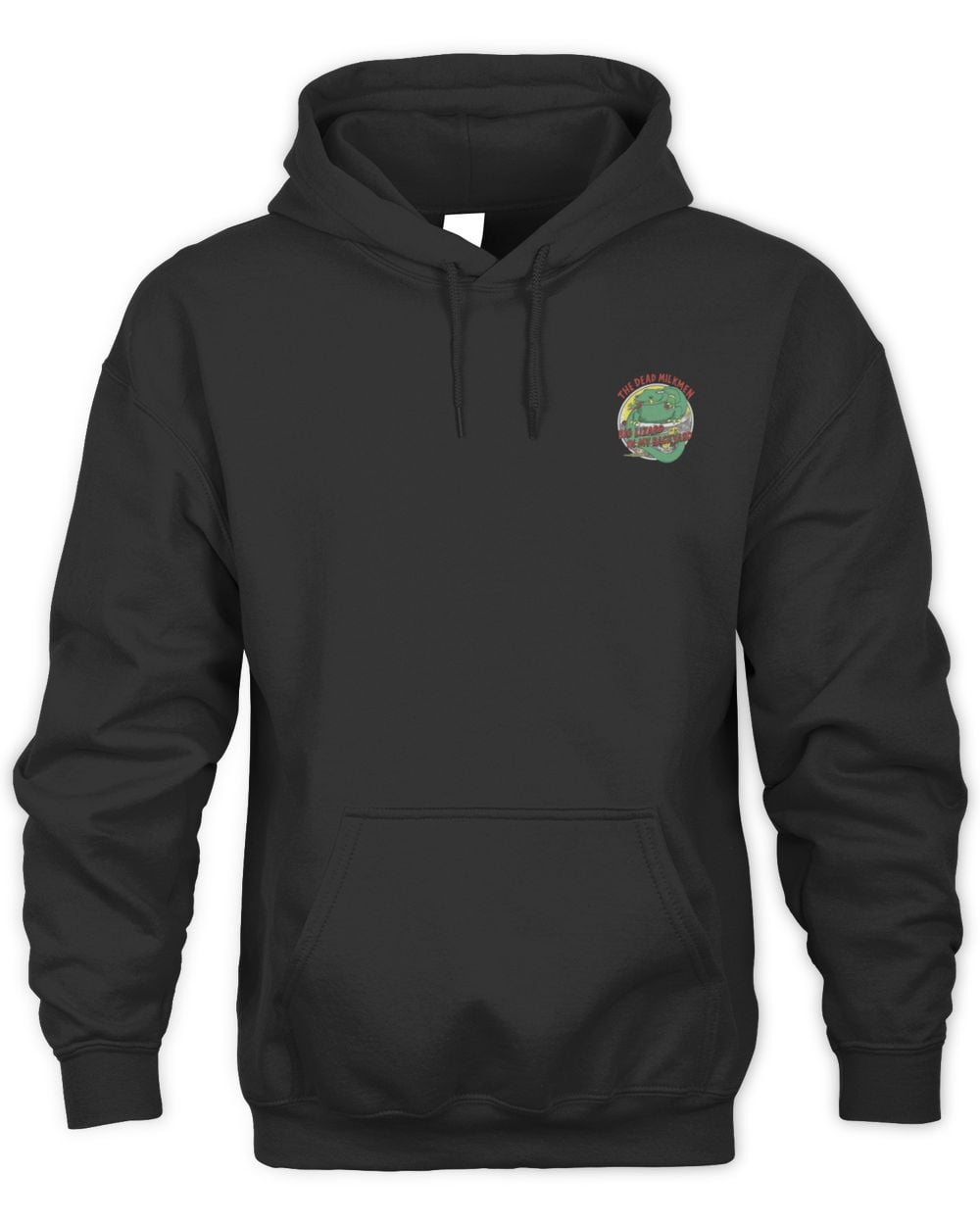 Dead Milkmen Big Lizard Hoodie Black