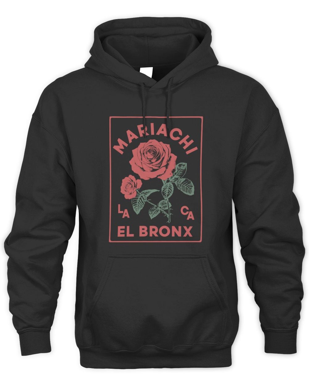 Mariachi El Bronx Shop De La Rose Black Hoodie