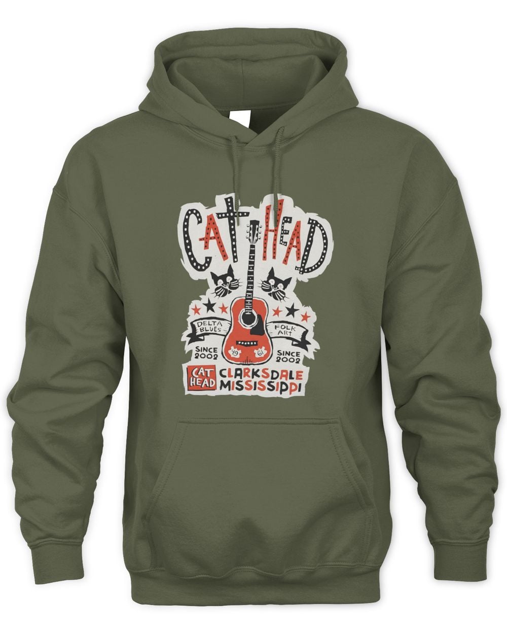 Cat Head Since 2002 Hoodie Sweatshirt