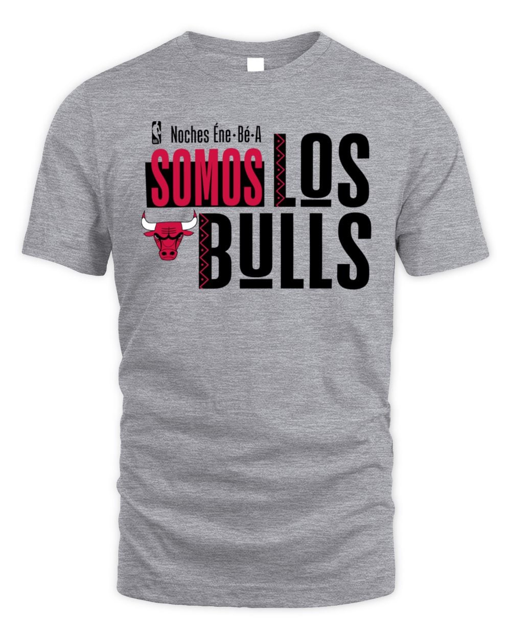 Men's Gray Chicago Bulls Noches Training T-Shirt