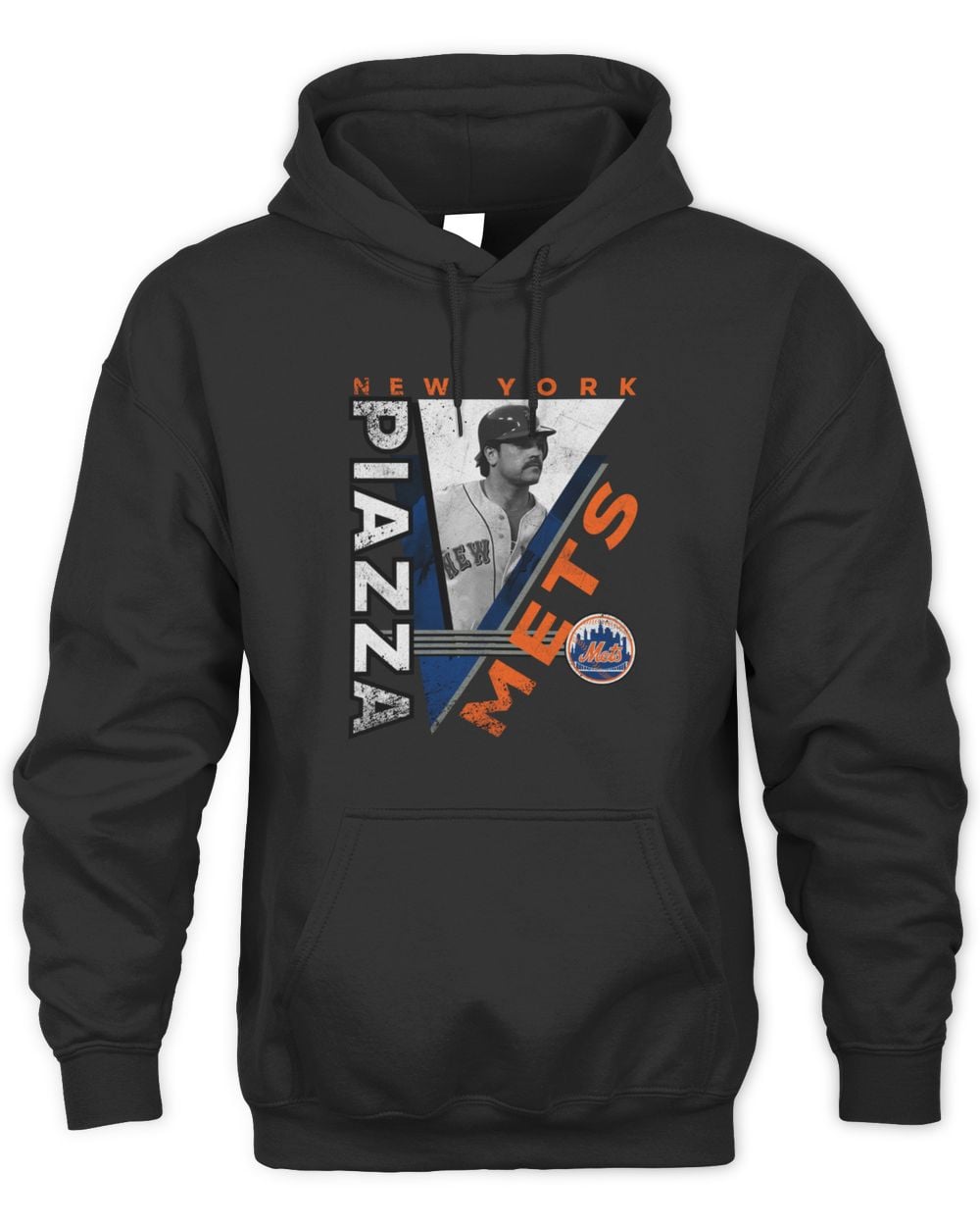 Mike Piazza New York Mets In the Zone Player Graphic Hoodie Sweatshirt
