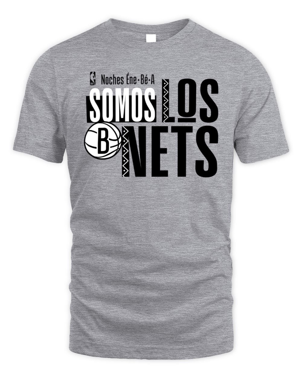Men's Gray Brooklyn Nets Noches Training T-Shirt