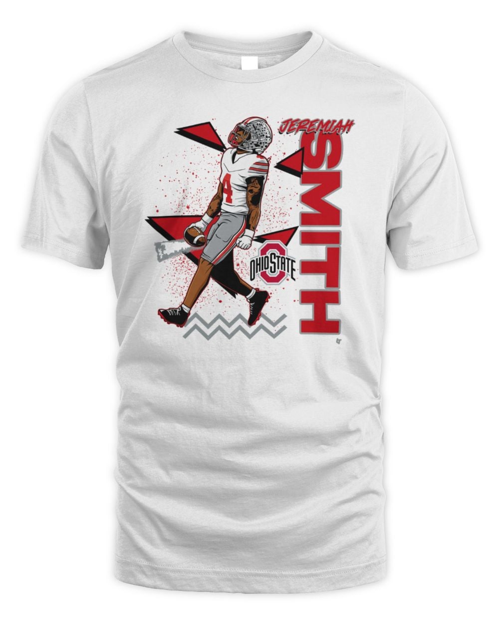 Ohio State Buckeyes Football Jeremiah Smith 90s Style T-Shirt