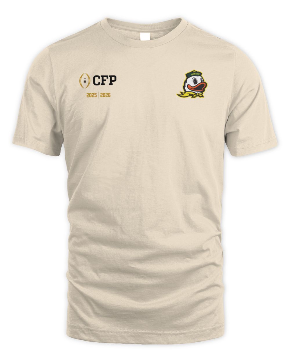 CFP '25 '26 Gameday Oregon Mascot Official T Shirt