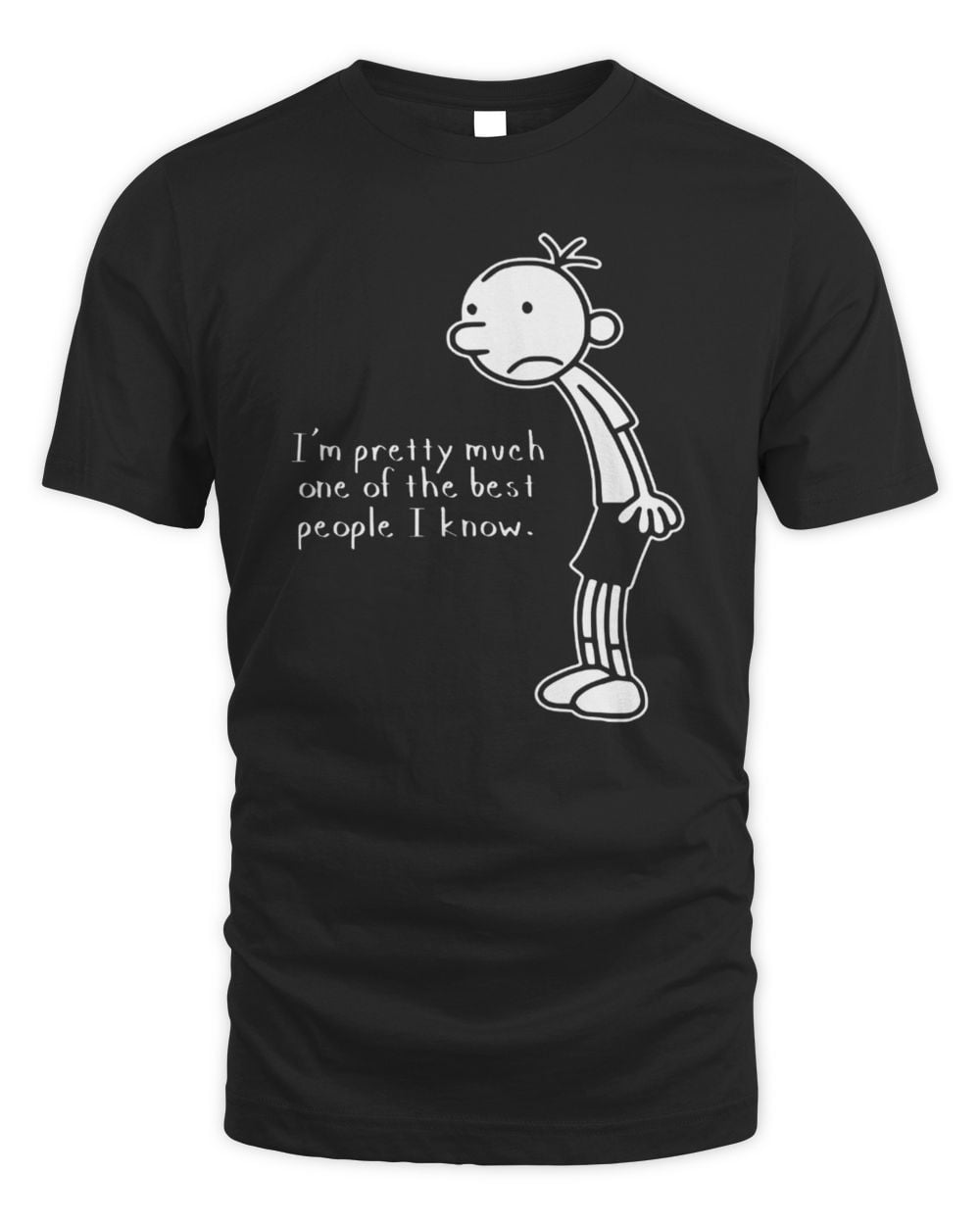 Diary Of A Wimpy Kid Black T-Shirt