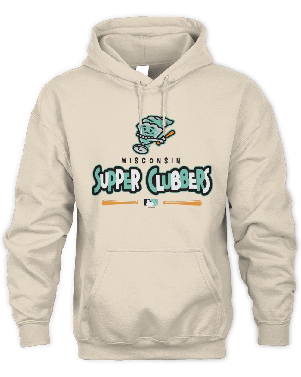 Beloit Sky Carp Bimm Supper Clubbers Tri-Blend Atari Hoodie