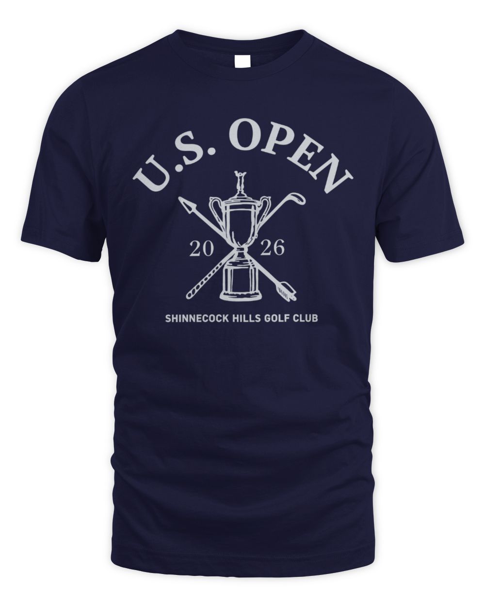 Men's 2026 U.S. Open Championship FootJoy Navy Alternate Logo Trophy T-Shirt