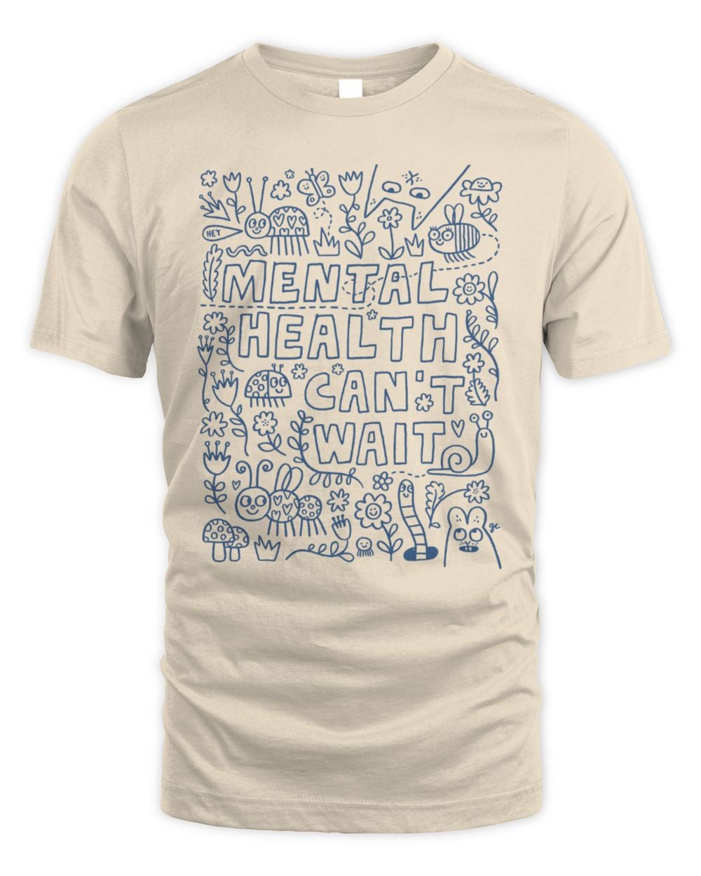 Mental Health America Apparel Mental Health Can’t Wait T-Shirt