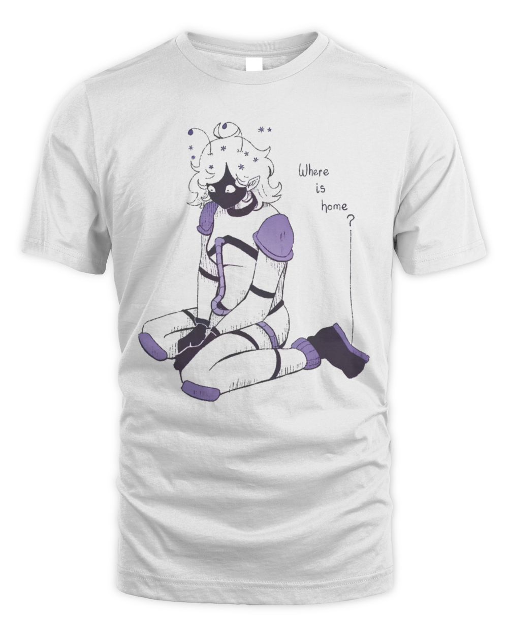 Guqqie Where Is Home? T-Shirt