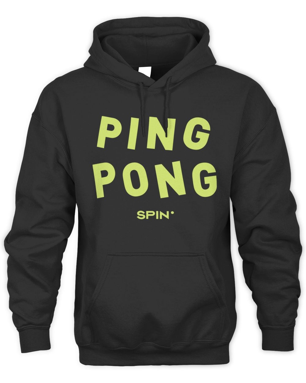 Spin Store Ping Pong Black Hoodie