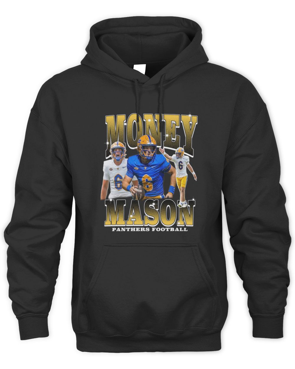 Mason Heintschel Pitt Black 90s Graphic Hoodie Sweatshirt