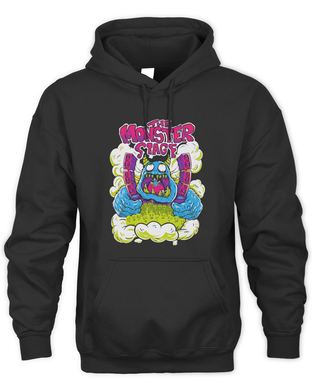 The Monster Stage Merch The Monster Stage Monster Hoodie Sweatshirt
