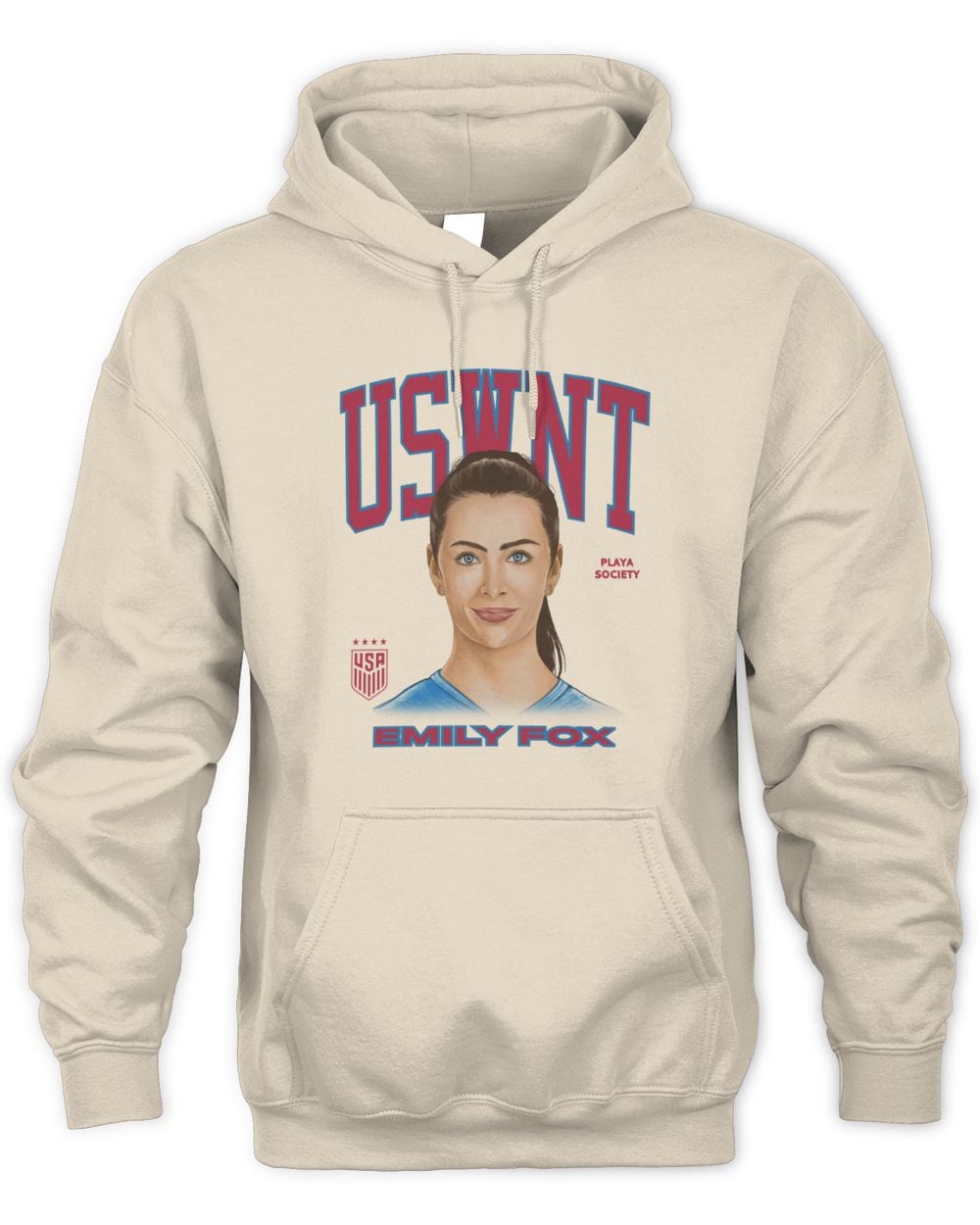 Playa Society USWNT Emily Fox Hoodie Sweatshirt