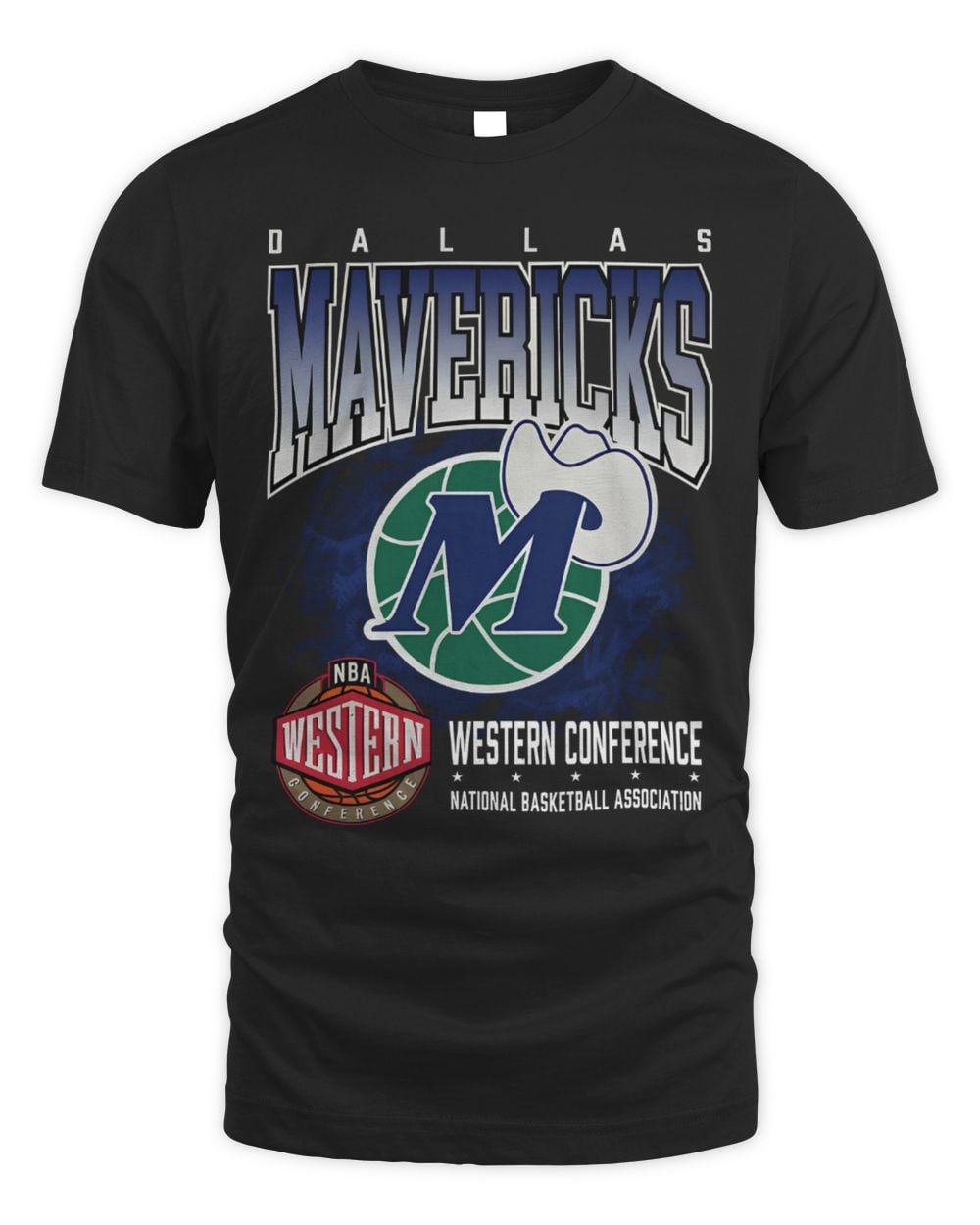 Dallas Mavericks 1980-2000 Hardwood Classics Black T-Shirt