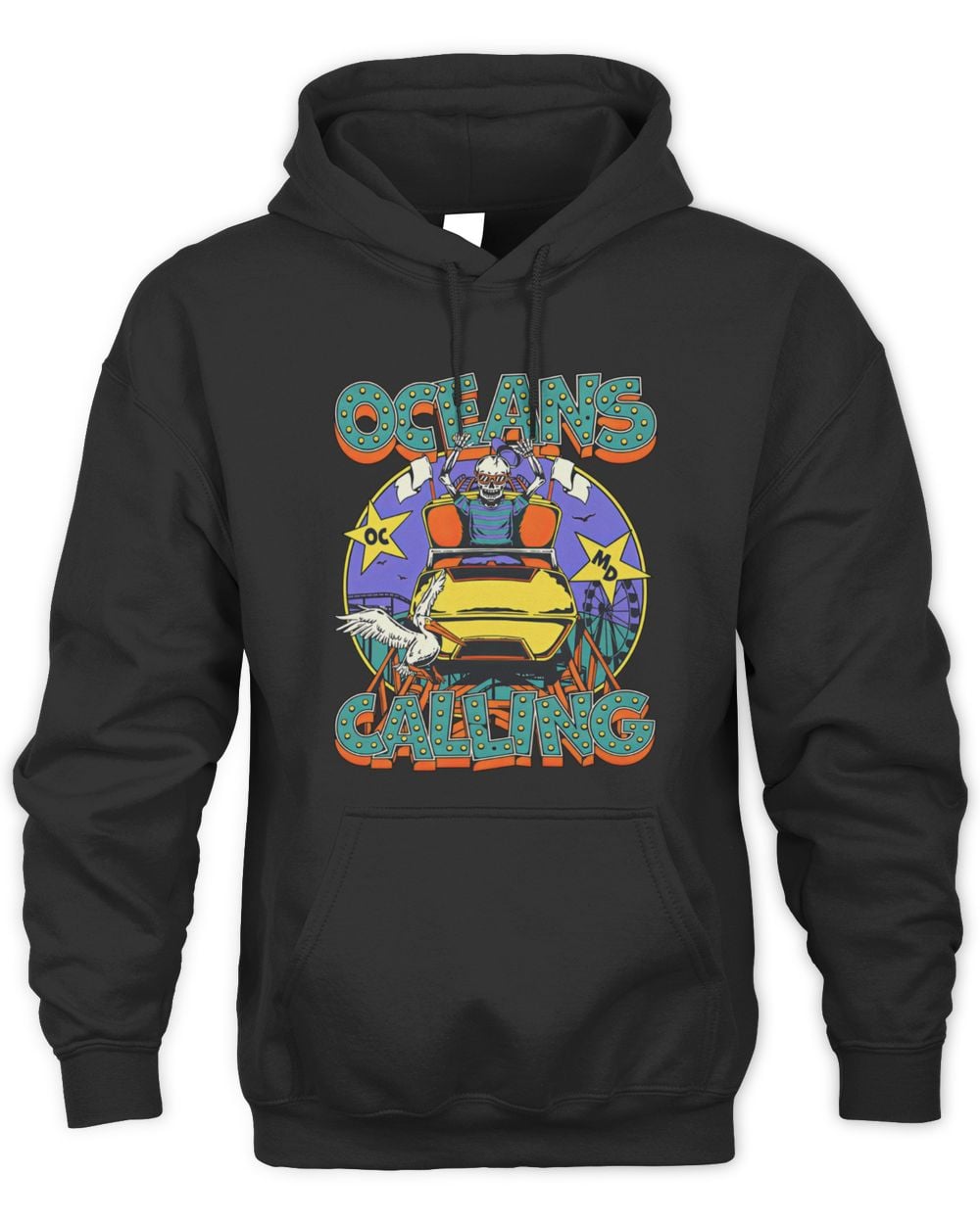 Oceans Calling Festival Rollercoaster Lineup Hoodie Sweatshirt
